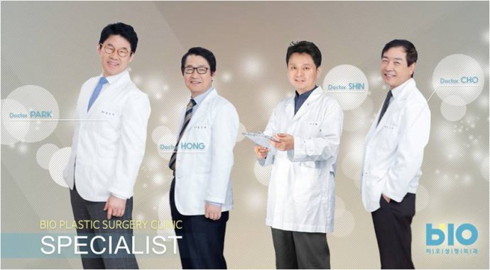 韩国bio整形医院四位代表院长 韩国bio整形医院四位代表院长