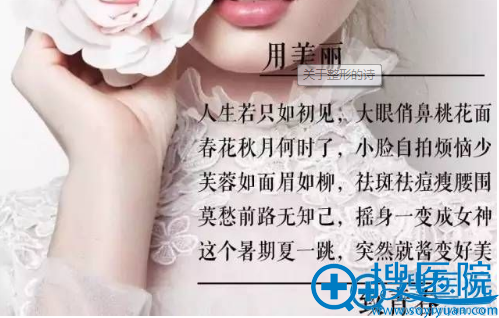 关于整形的诗 关于整形的诗