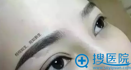 自然的半纹眉案例,栩栩如生 自然的半纹眉案例,栩栩如生
