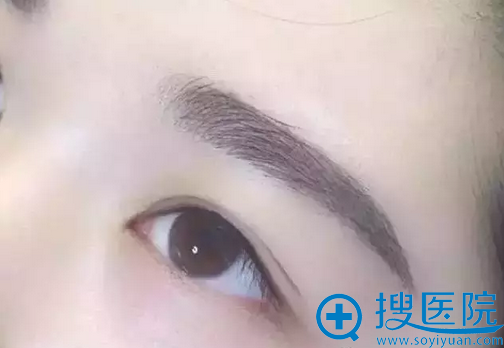 自然的半纹眉案例展示 自然的半纹眉案例展示