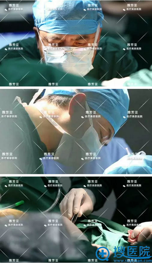 丁庆丰院长正在为我做隆胸手术 丁庆丰院长正在为我做隆胸手术