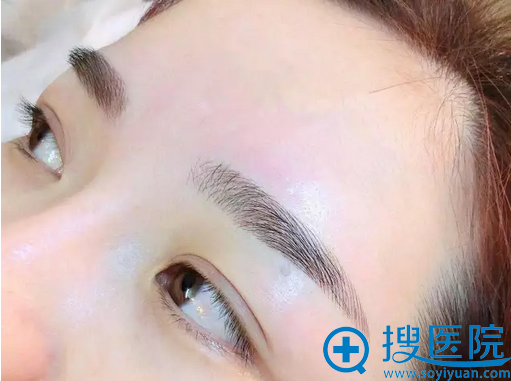 韩式纹眉效果 韩式纹眉效果