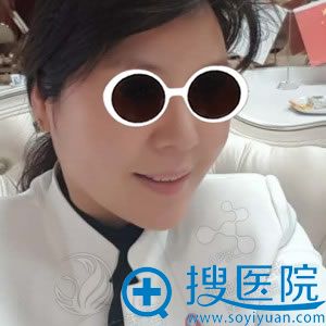 北京丽都做面部线雕第15天 北京丽都做面部线雕第15天