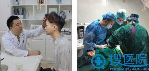 白虎院长做肋软骨隆鼻术前面诊及手术中 白虎院长做肋软骨隆鼻术前面诊及手术中