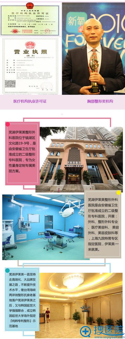 芜湖伊莱美能做隆胸手术吗?中国丰胸教父徐国建教授来院坐诊啦