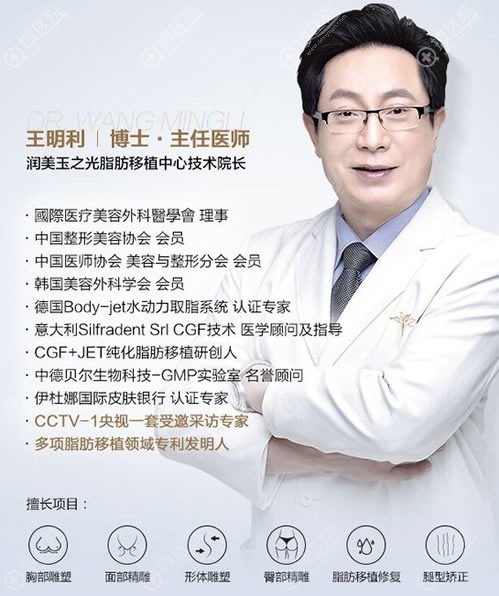 王明利博士从事整形工作30年 王明利博士从事整形工作30年