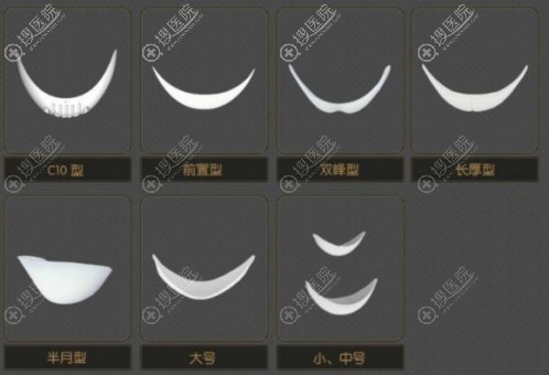 下巴硅胶型号 下巴硅胶型号