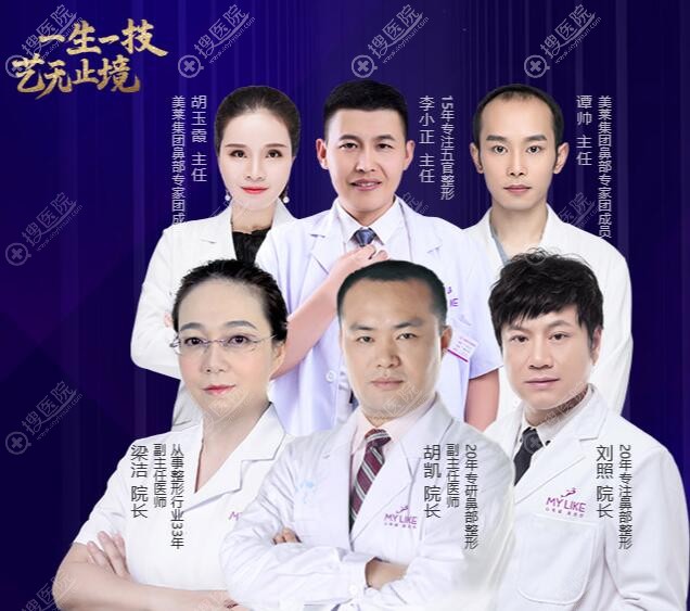 贵阳美莱隆鼻医生团队 贵阳美莱隆鼻医生团队