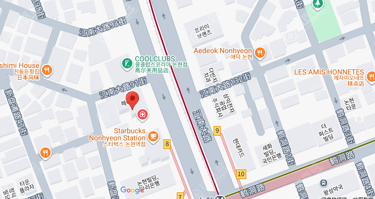 韓國新沙SOI皮膚科地址乘車路線 韓國新沙SOI皮膚科地址乘車路線