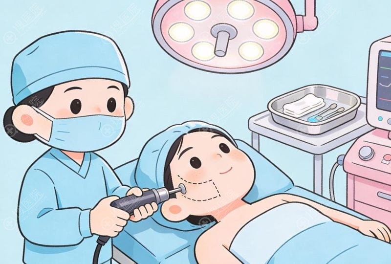 5. 隐形错位缝合,进一步抵抗下垂松弛