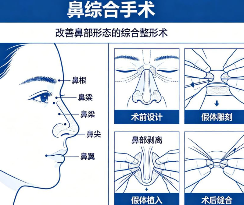 四、手術風格特徵——低調精緻、融合度高的偽素顏鼻
