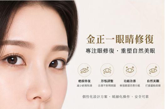韓國金正一眼睛修復