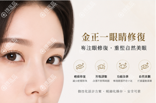 韓國金正一眼睛修復 韓國金正一眼睛修復