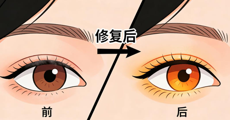 二、杨荣华做双眼皮的技术特色:自然、稳准、修复能力强